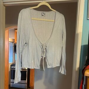 Princess Polly Knit Tie Front Cardigan